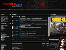 Tablet Screenshot of consolegames.ro